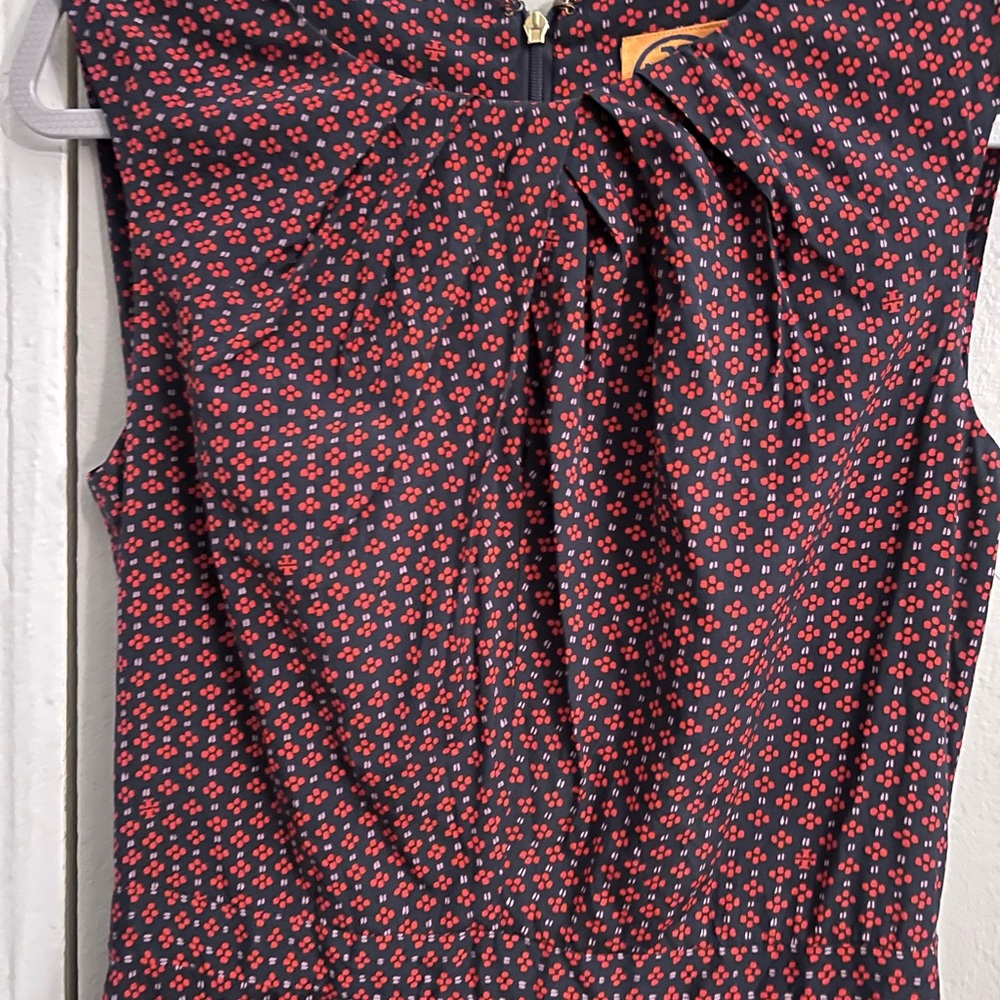 Tory Burch Purple Midi Dress - Picture 3 of 12
